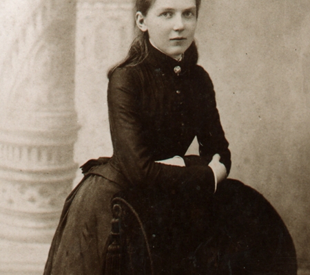 Julia im Alter von 21 Jahren